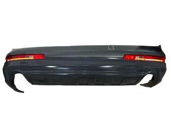 Zadní nárazník šedá metalíza LZ7S Audi Q7 4L FL r.v. 2011
