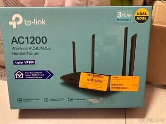 TPLink AC VDSL/adsl modem router - archer vr300 - 1