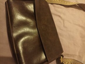 Hnedá kabelka crossbody - 1