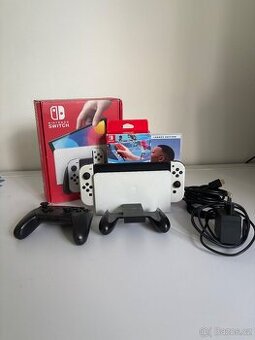 Nintendo Switch Oled + pro kontroler