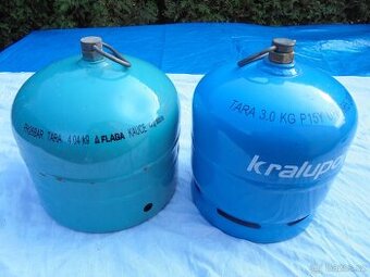 Propanbutanové láhve