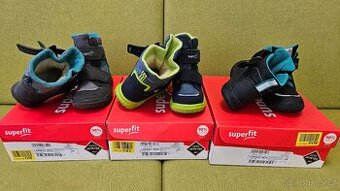 Prodám 3x dětské zimní boty Superfit Goretex (vel. 24/25/25)
