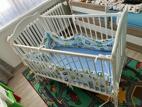 Dětská postýlka Scarlet s kokosovou matrace