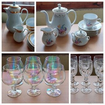 Starožitný porcelán, sklo