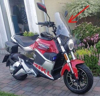 Kouřové plexi Givi A660 univerzál (držák upr. MIKU SUPER)