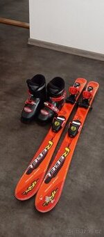 Dětské lyže a boty