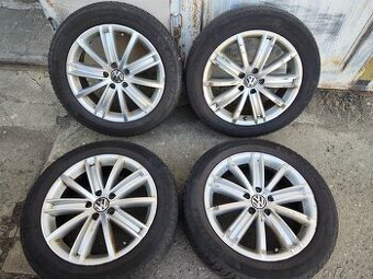 18"zimní alu sada New York 5x112 origo Tiguan Kodiaq TPMS