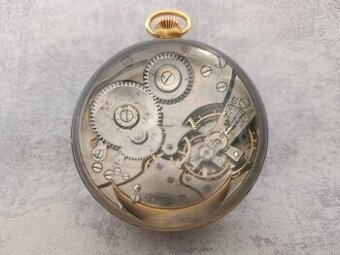 Kulaté velmi staré švýcarské hodinky DOXA, těžitko, erotika