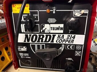 Nová svářečka Telwin Nordica KA 214 Copper – nepoužitá