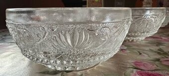 Cibulák sklo (od P.Pánka) retro Cechoslovakia 6+6+6