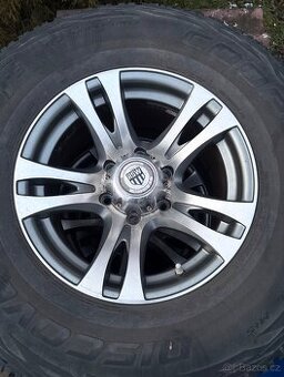 Alu kola RSW 16” + Cooper Discoverer M+S – dvojí rozteč