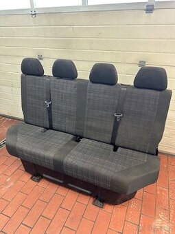 Zadní lavice Mercedes Sprinter W906 / VW Crafter – 4 místa +