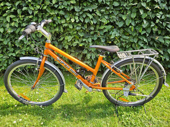 24" horské hliníkové kolo SUPERBIKE, rám 15" od 135 cm