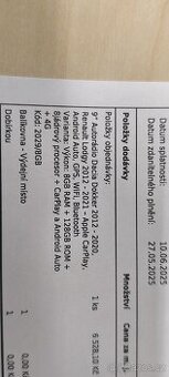 Prodám 2 DIN Android autoradio