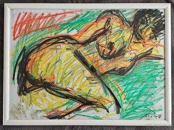 Obraz - Antonín Kroča Akt