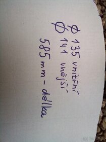 Nerezová roura kominova