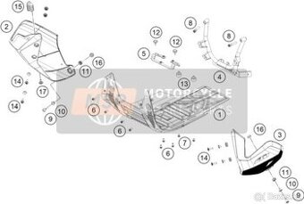 KTM 790/890 Adventure 2019-2022 kryt motoru