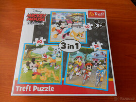 Trefl puzzle různé druhy dětské 30,100,500,1000,1500ks