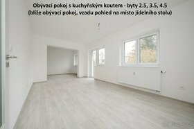 Byt 2+KK v novostavbě v centru Žamberka - 58,3 m2