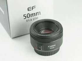 Pevný objektiv Canon EF 50mm 1:1,8 STM