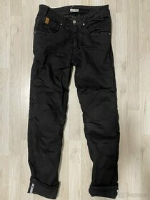 REBELHORN CLASSIC II černé motocyklové džíny