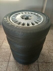 Hliníkové disky 4x108 + pneu R16 Citroen/Peugeot - 1