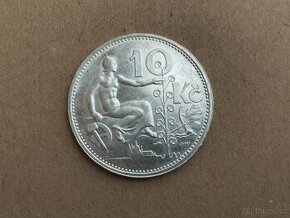 Ag 10 Kč 1931 a 1932 Československo, Krásná, stříbro 10g.