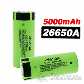 lion batéria, akumulator 26650, 5000mah PANASONIC - 1