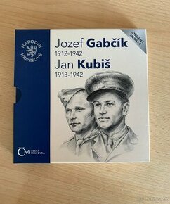 Stříbrná medaile - Jozef Gabčík a Jan Kubiš