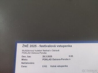Hudební ŽNĚ 29.03. 2025