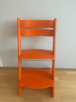 Dětská rostoucí židle Jitro oranžová - 1