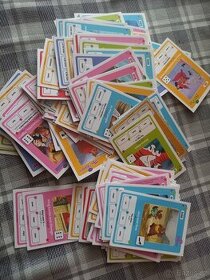 karticky ze serie Disney Tesco
