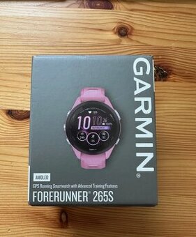 Garmin Forerunner 265S AMOLED GPS běžecké hodinky světle růž