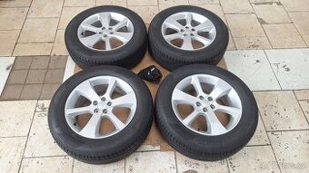 Alu kola Subaru 17" 5x100 letní pneu 225/60 R17 6+mm
