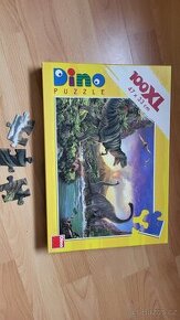 Dino puzzle 100XL