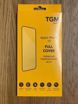 ochranné tvrzené sklo pro Apple iPhone 15