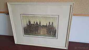 Obraz Plzeňské věže - Jurík Stanislav