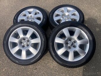Alu 5x100 r16,Vw,Škoda,letni 205/55 r16