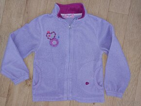 fleece mikina 116, náramky