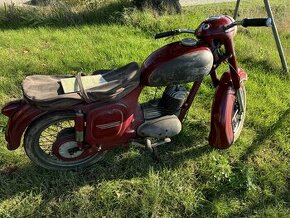 Jawa-ČZ 125/355 1959 k přihlášení na bílou SPZ