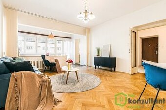 Byt 2+1 v centru Brna – Kounicova ulice, ev.č. 00876