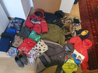 Balík oblečení podzim/zima kluk 110-116
