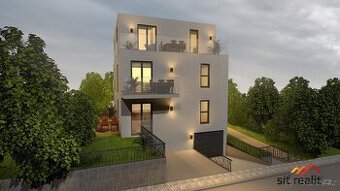 Novostavba byt 4+kk, 104m2, 2x balkon, 2x koupelna s WC, Pra - 1