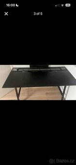 Herní pc stůl ikea s herní zidli