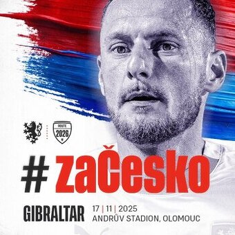Kvalifikace MS 2026 ČESKO – GIBRALTAR prodám