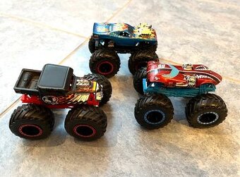 3x Monster truck Hotwheels