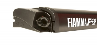 Markýza Fiamma F40 VAN 270 černá, šedé plátno