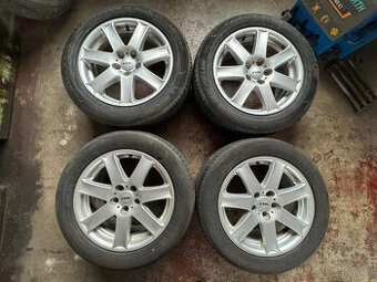 Alu kola RIAL 5x112 R17 s letním pneu 225/55 R17