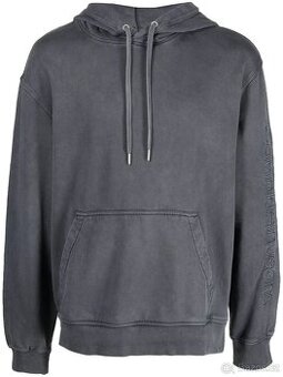 Calvin Klein Jeans logo-embroidered long-sleeve hoodie M