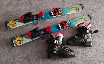 Dětské lyže + lyžáky